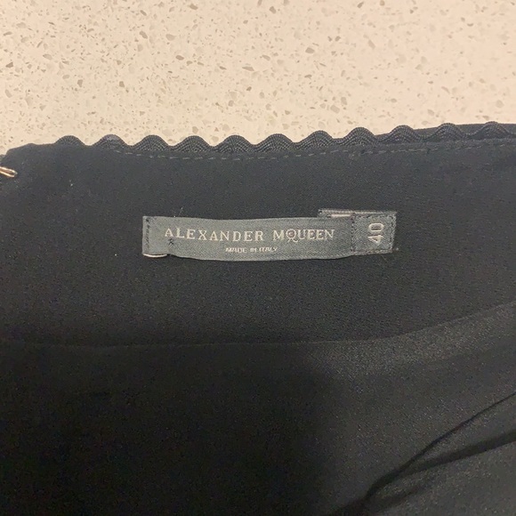 Alexander McQueen Black Flounce Skirt - Picture 3 of 4